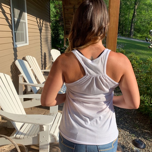 HUSTLE Flowy Racerback Tank - Picture 5 of 5